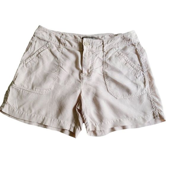 Tommy Bahama Pants - Tommy Bahama 5" Inseam 100% Linen Shorts 6 Pockets Khaki Size 4